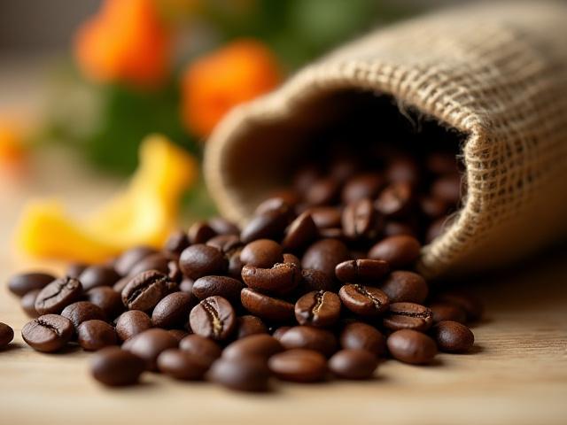 Ethiopian Yirgacheffe coffee beans